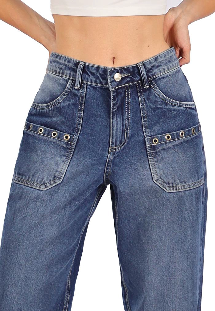 JEANS IDRA I AZUL DIVINO JEANS - 3