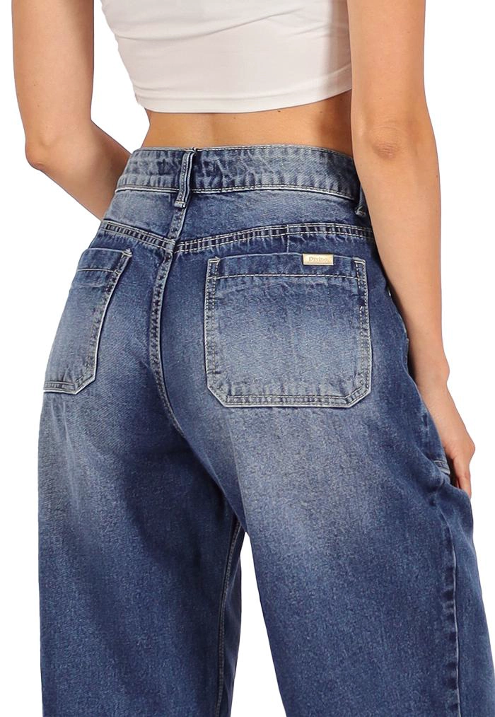JEANS IDRA I AZUL DIVINO JEANS - 4