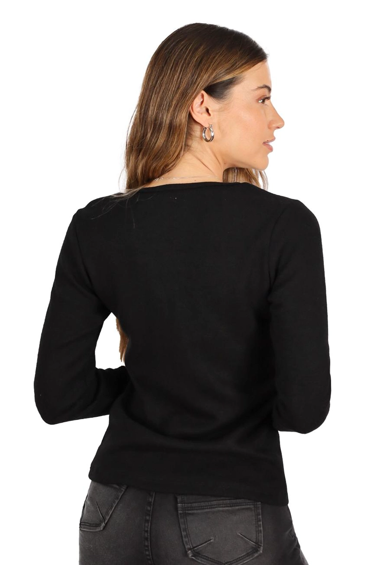 POLERA TAMMY I NEGRO DIVINO JEANS - 2