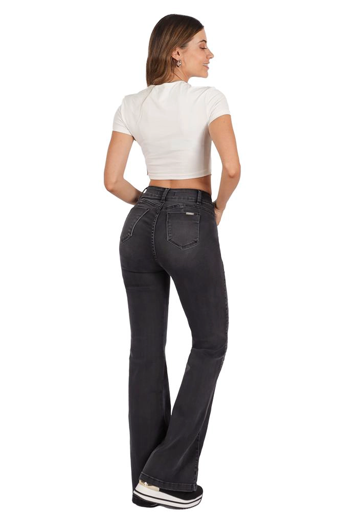 JEANS KARLY II NEGRO DIVINO JEANS - 1