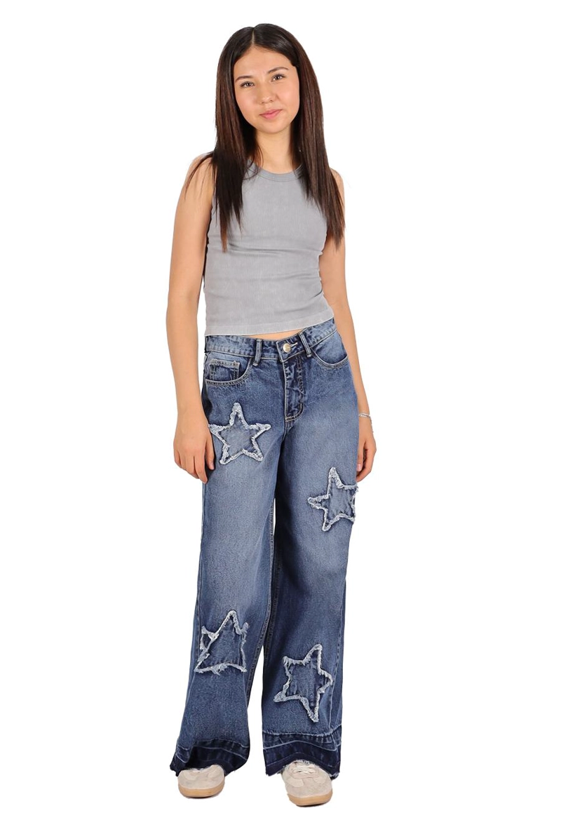 JEANS IRIS I AZUL DIVINO TEEN - 1