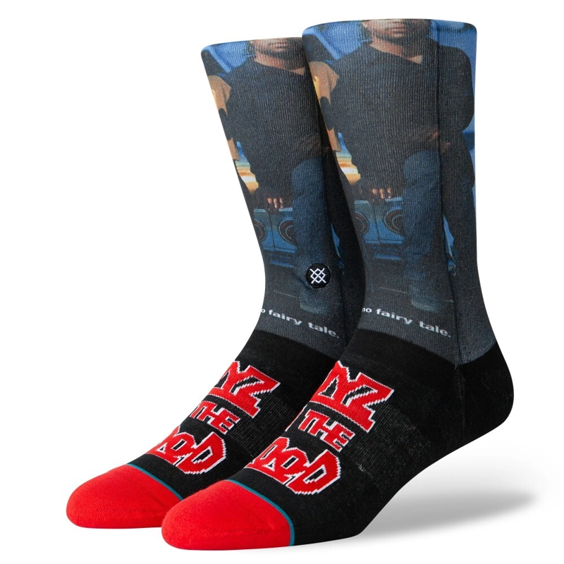 STANCE SOCK BOYZ IN THE HOOD BLACK - 1