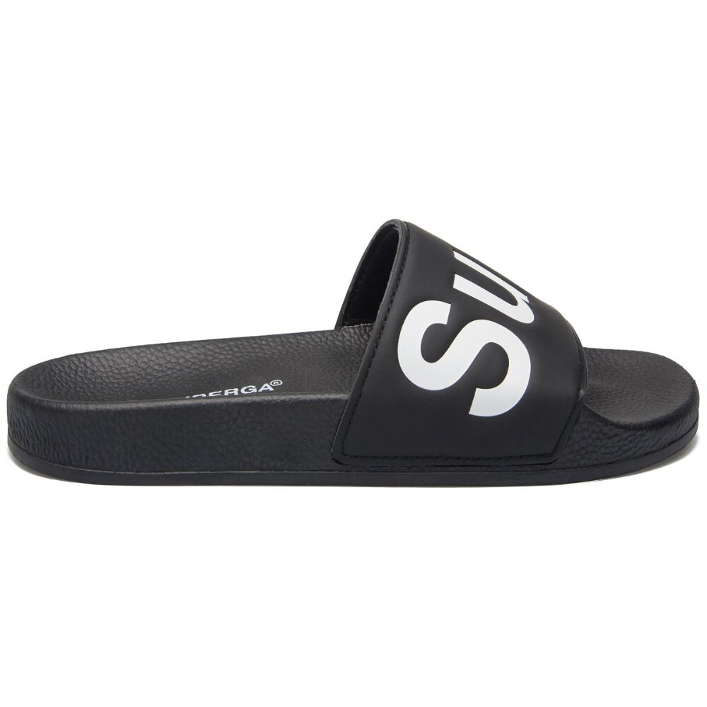 SANDALIAS MUJER SUPERGA 1908 PUU BLACK WHITE - 1