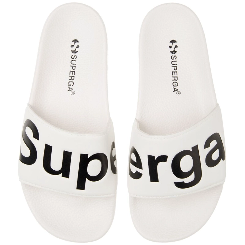 SANDALIAS MUJER SUPERGA 1908 PUU WHITE BLACK S111L3W909 - 2