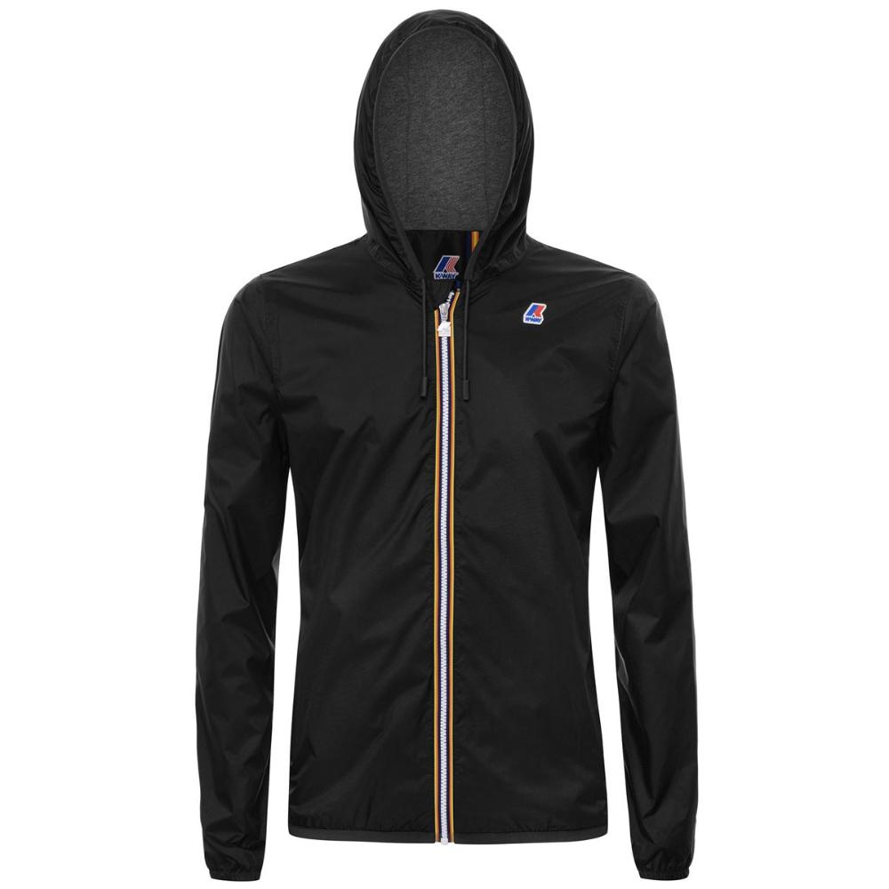 CHAQUETA K-WAY JACQUES NYLON JERSEY BLACK - 1