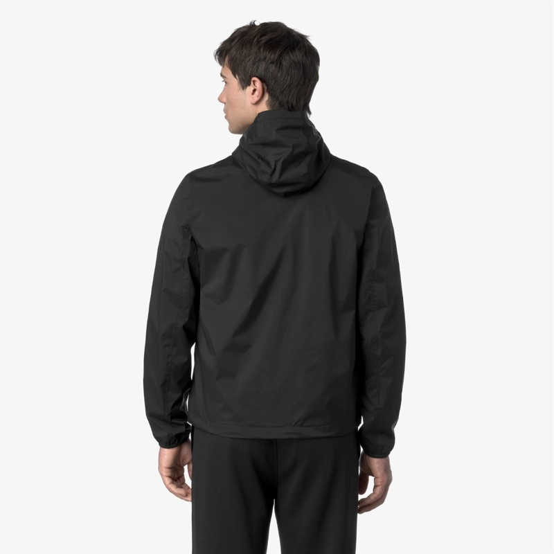 CHAQUETA K-WAY JACQUES NYLON JERSEY BLACK - 2