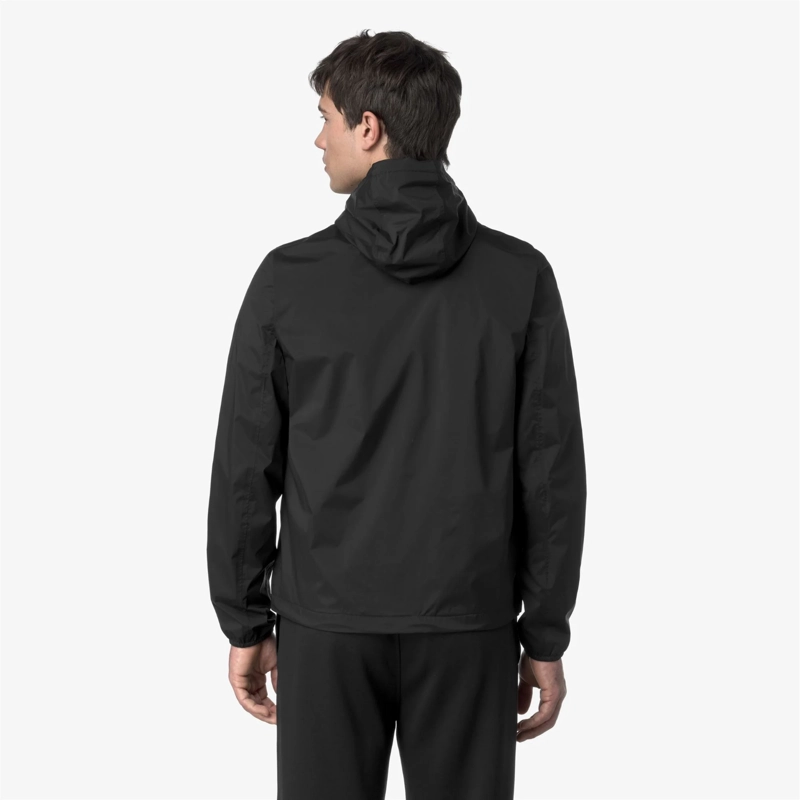 CHAQUETA K-WAY JACQUES NYLON JERSEY BLACK - 2