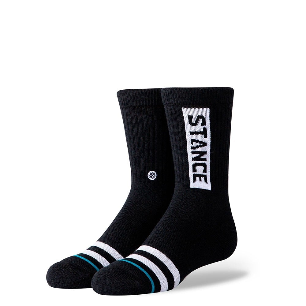 STANCE SOCK KIDS OG ST BLACK - 1