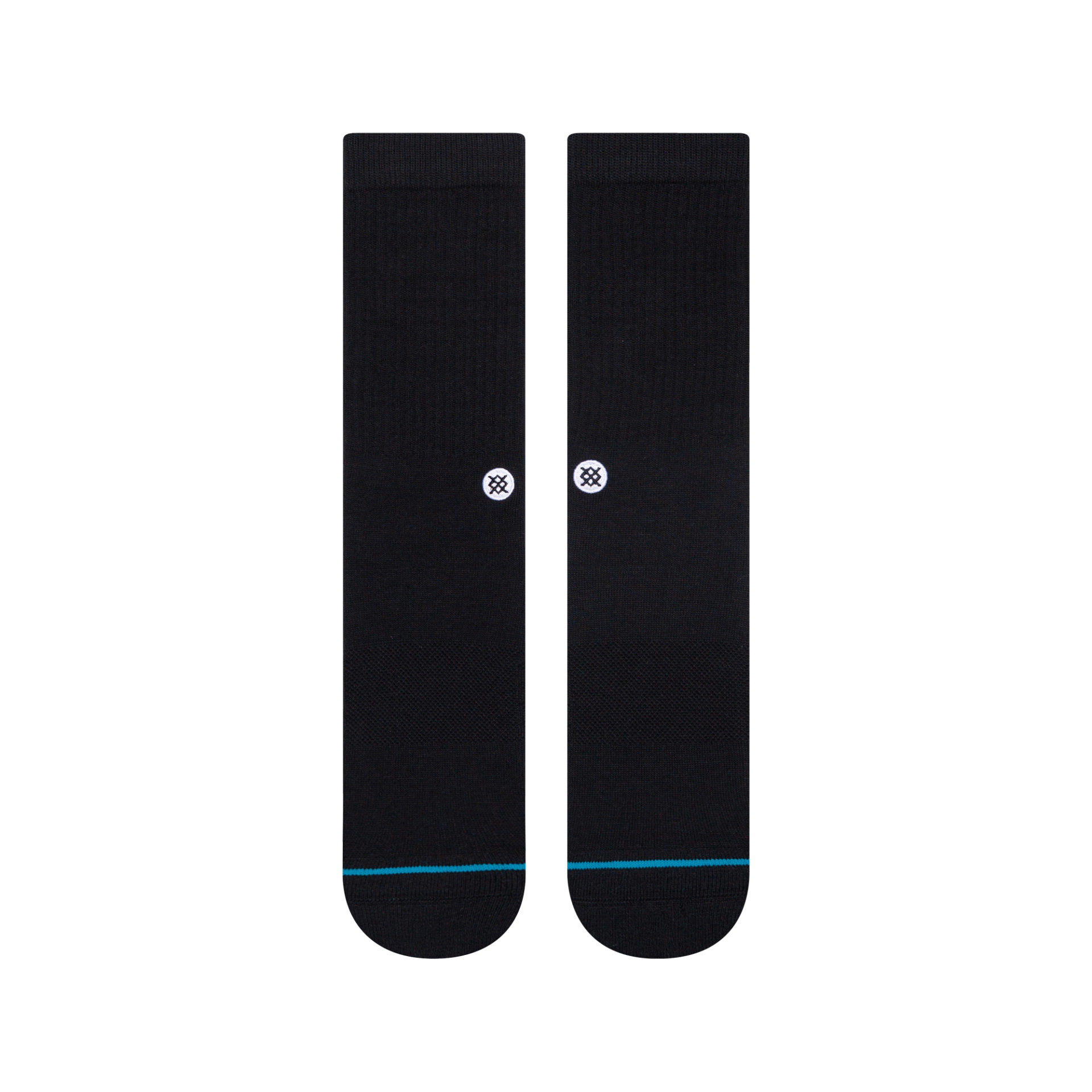 CALCETIN STANCE ICON BLACK WHITE - 2