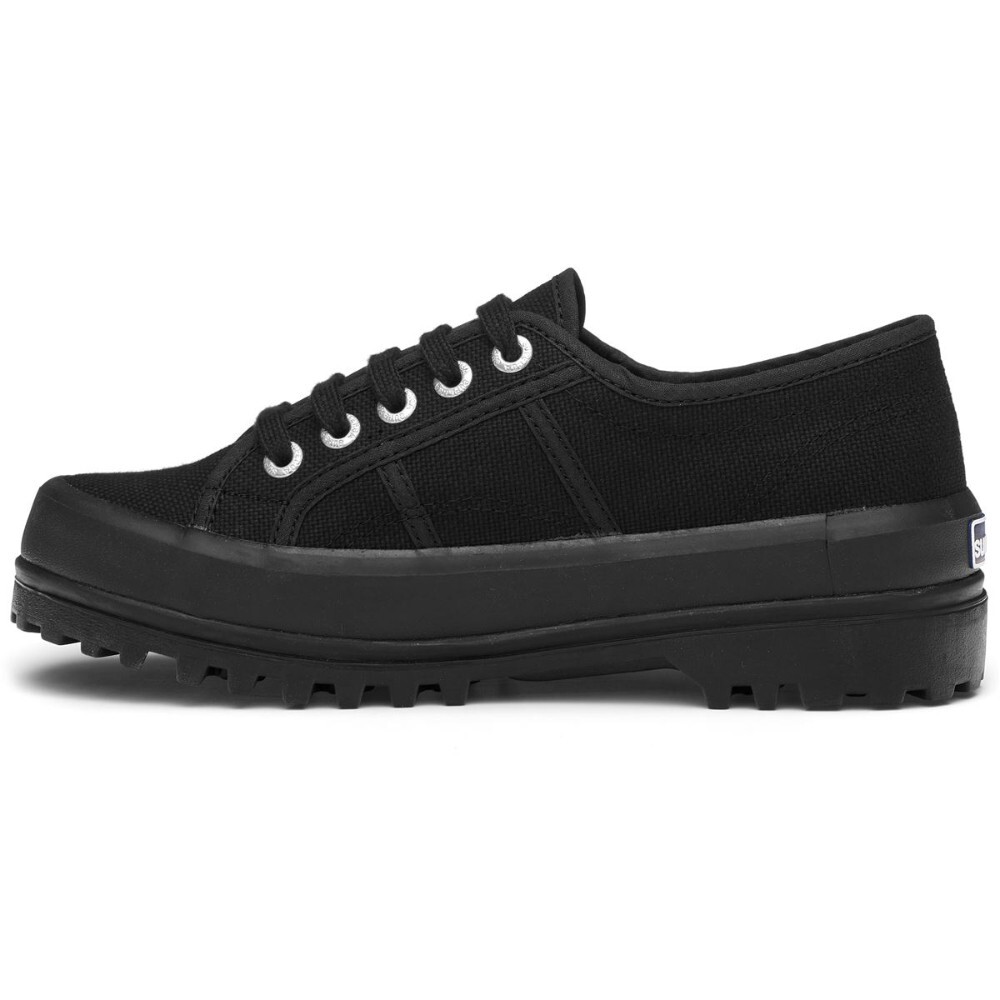 ZAPATILLAS MUJER SUPERGA URBANAS NEGRO S00F4B0996 2555 COTU ALPINA FULL BLACK - 2