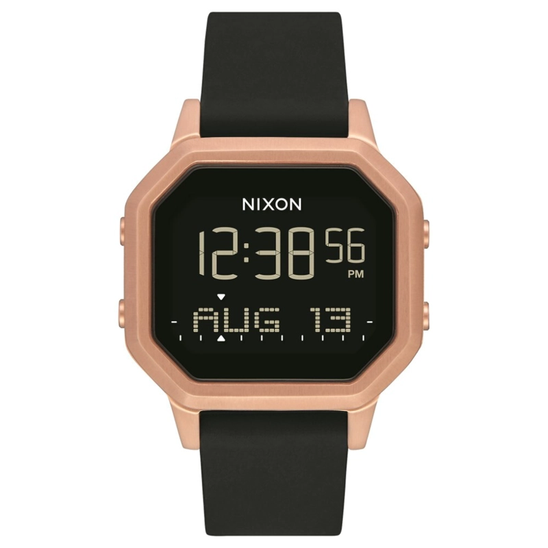 RELOJ NIXON MUJER SIREN SS ROSE GOLD BLACK - 1