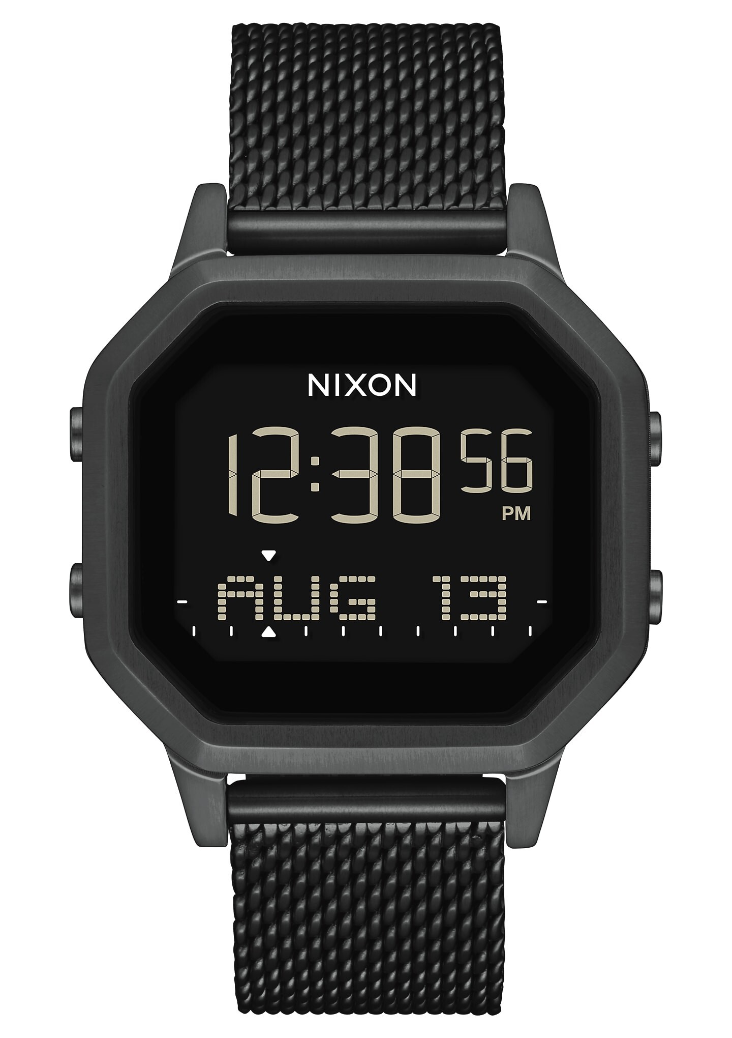 RELOJ NIXON MUJER SIREN MILANESE ALL BLACK - 1