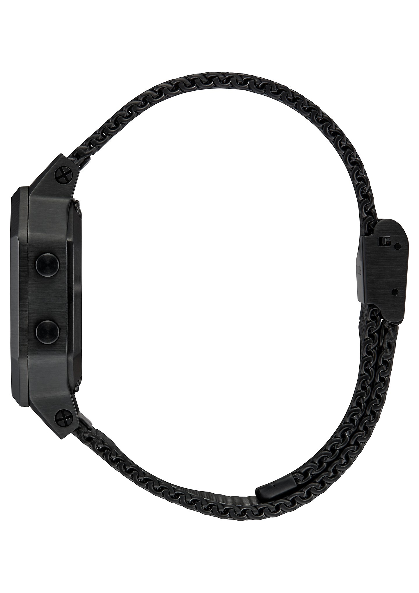 RELOJ NIXON MUJER SIREN MILANESE ALL BLACK - 2