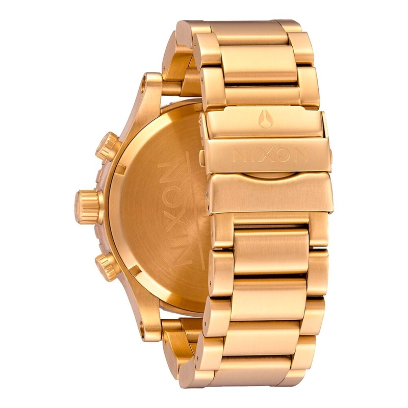 RELOJ NIXON HOMBRE 51-30 CHRONO GOLD INDIGO - 3