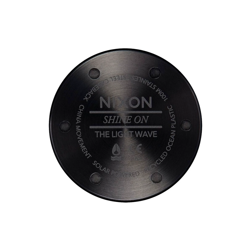 RELOJ NIXON HOMBRE LIGHT-WAVE ALL BLACK - 4