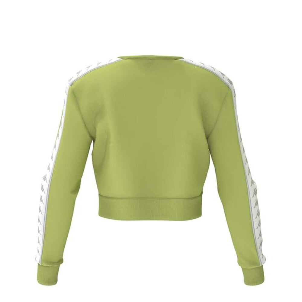 POLERON CROP 222 BANDA WOMEN AHMIS GREEN LIME WHITE - 3