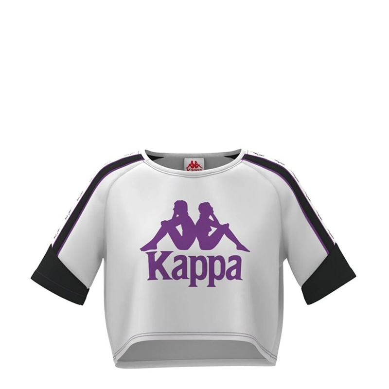 CROPTOP AUTHENTIC WOMEN FINNI WHITE BLACK VIOLET - 1