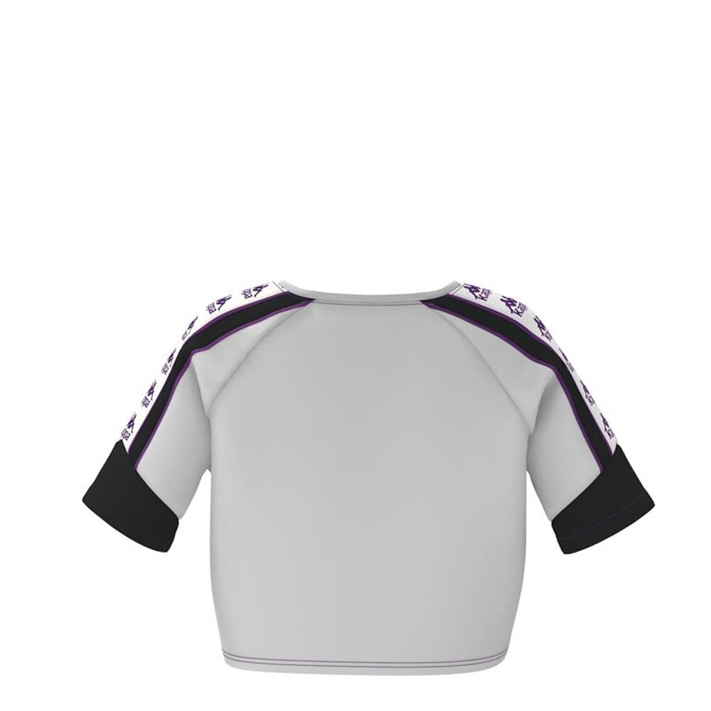 CROPTOP AUTHENTIC WOMEN FINNI WHITE BLACK VIOLET - 3