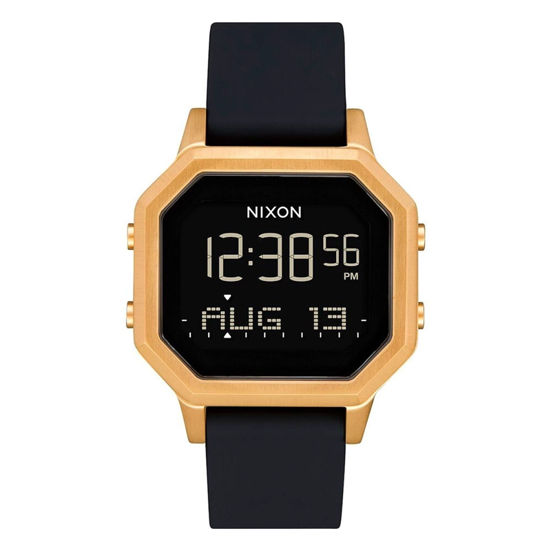 RELOJ DE PULSERA NIXON SIREN SS GOLD BLACK - 1
