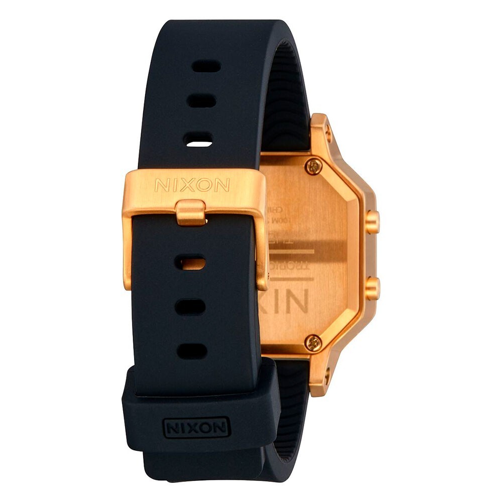 RELOJ DE PULSERA NIXON SIREN SS GOLD BLACK - 3