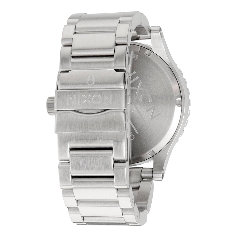 RELOJ DE PULSERA NIXON 51-30 CHRONO ALL SILVER BLACK - 3