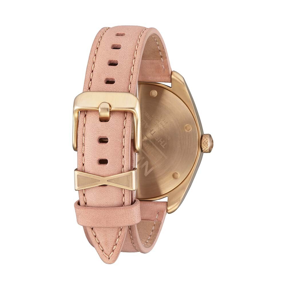 RELOJ DE PULSERA NIXON THALIA LEATHER LIGHT GOLD TAN - 3