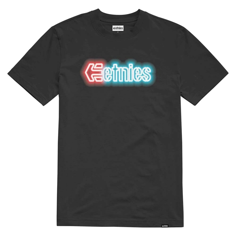POLERA NEON BLACK ETNIES - 1