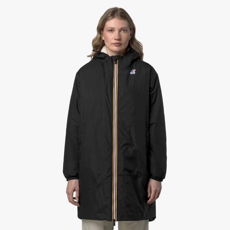 CHAQUETA WOMEN LE-VRAI EIFFEL ORSETTO BLACK - 2