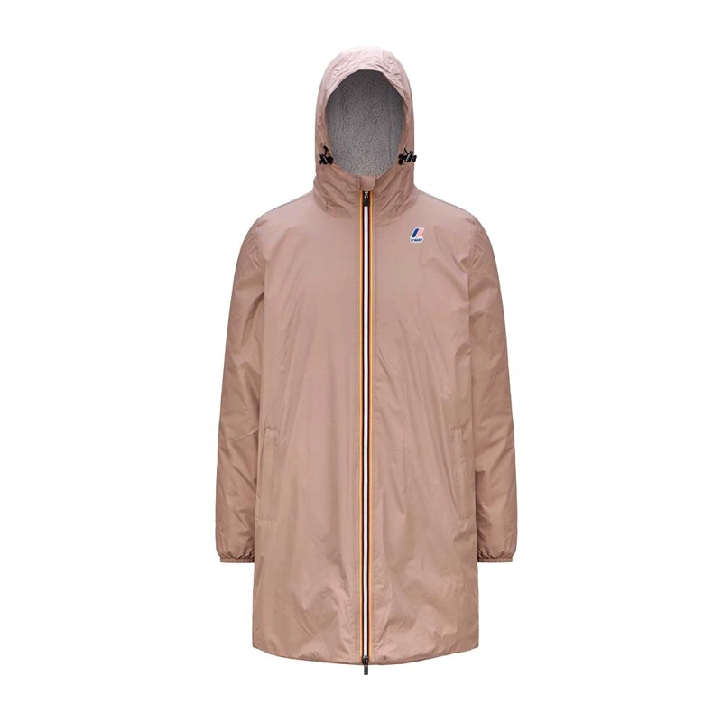 CHAQUETA WOMEN LE-VRAI EIFFEL ORSETTO BEIGE TAUPE - 1