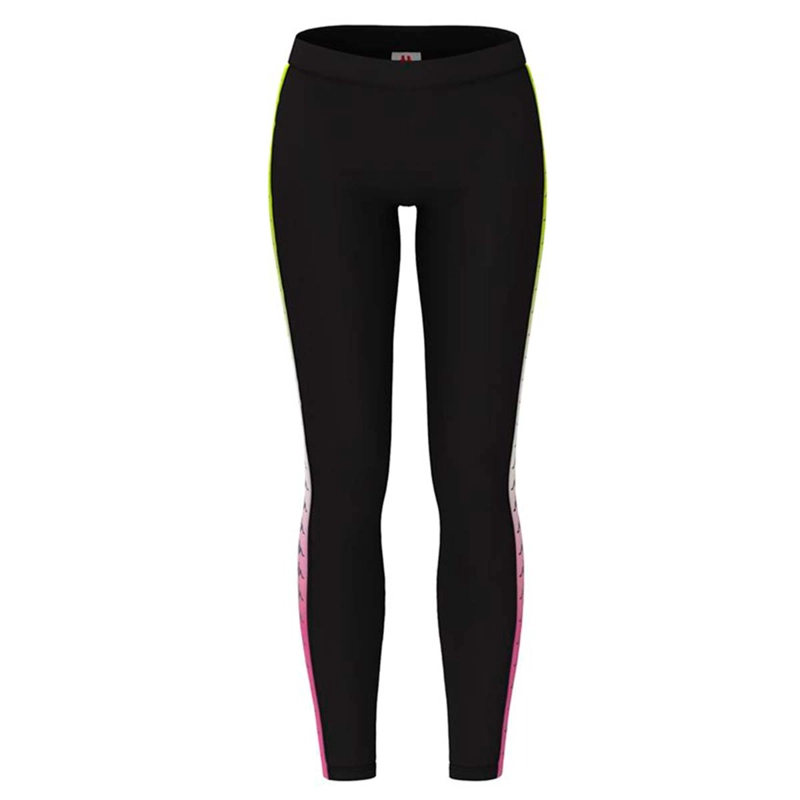 CALZA MUJER KAPPA BLACK FUXIA BANDA ATUS DEGRADE - 4