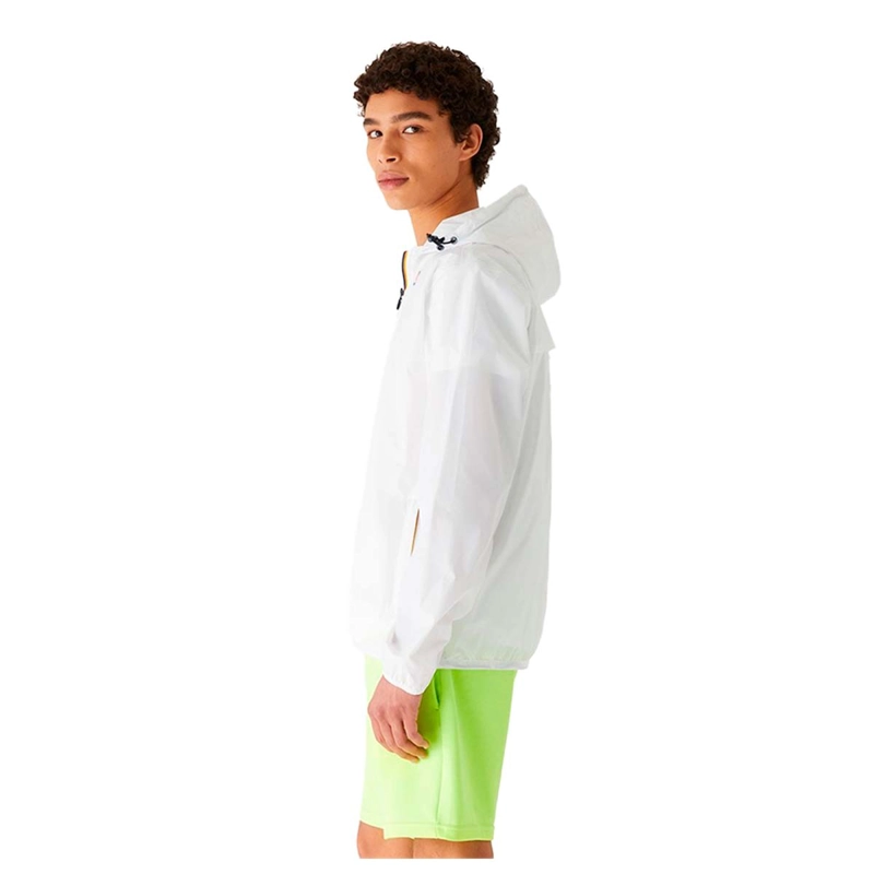 CORTAVIENTO UNISEX K-WAY LE VREAI 3 CLAUDE WHITE - 2