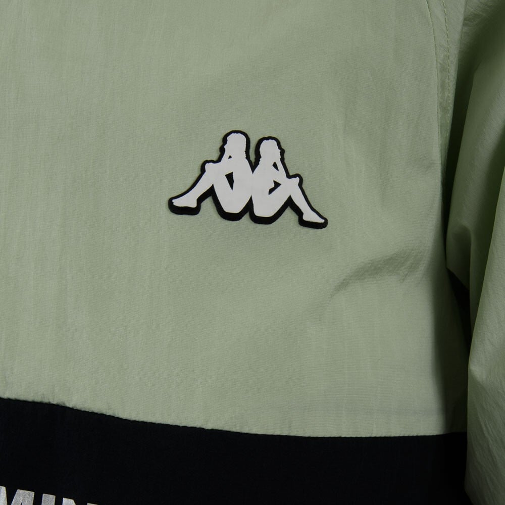CORTAVIENTO MEN MINT WHITE BLACK - 4