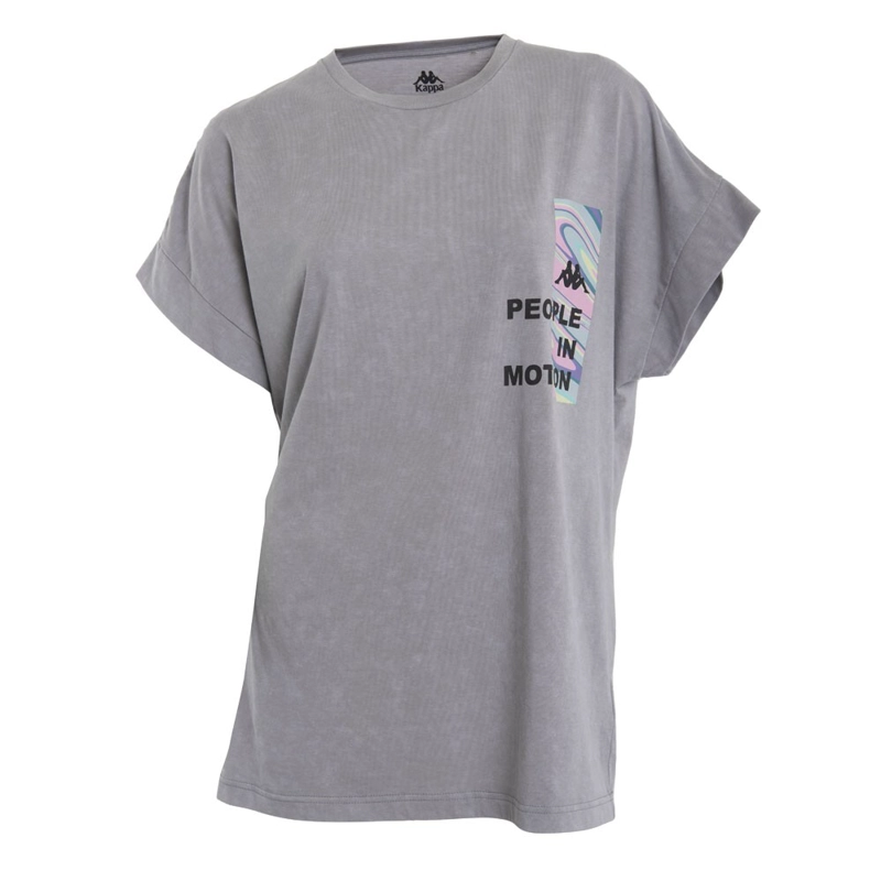 POLERA WOMEN PEOPLE IN MOTION GREY - 1