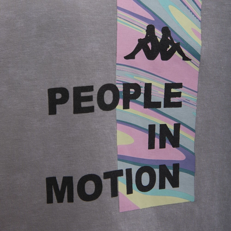 POLERA WOMEN PEOPLE IN MOTION GREY - 4
