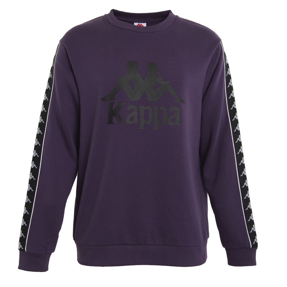 Ripley - POLERON MEN CREW PURPLE BANDA BLACK
