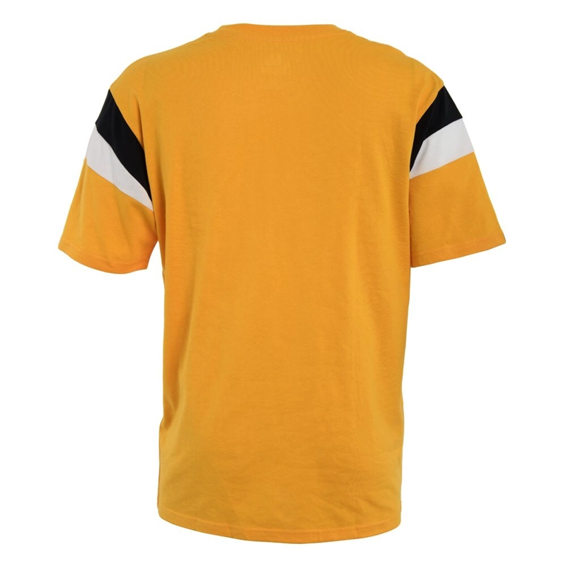 POLERA MEN ORANGE OMINI FRONT SLEEVE BLACK - 3