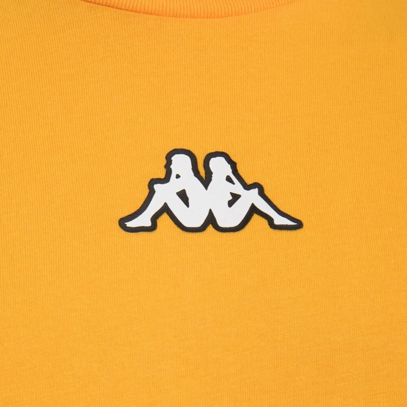 POLERA MEN ORANGE OMINI FRONT SLEEVE BLACK - 4