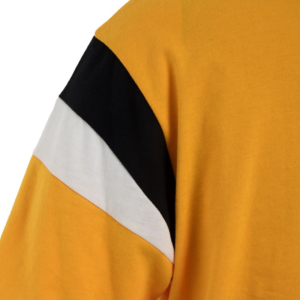 POLERA MEN ORANGE OMINI FRONT SLEEVE BLACK - 5