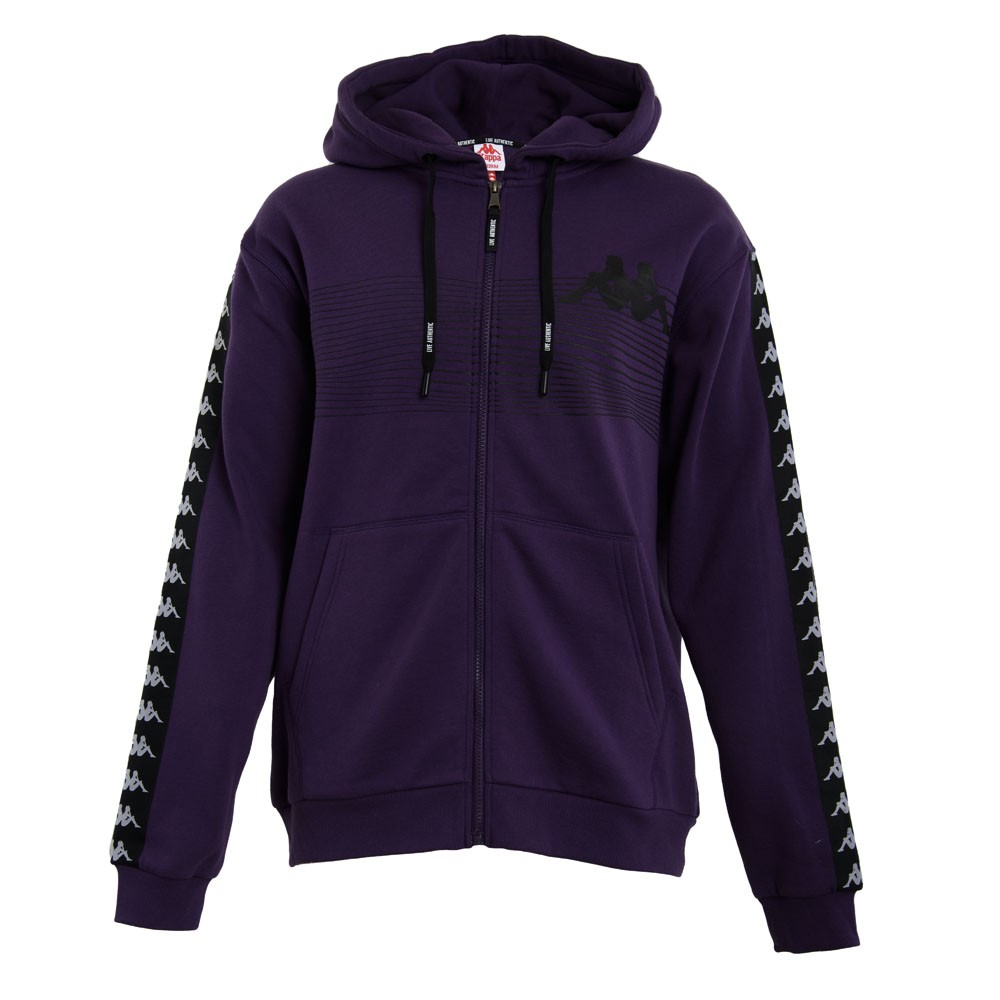 Ripley - POLERON MEN FULL ZIPPER PURPLE LINES BLACK