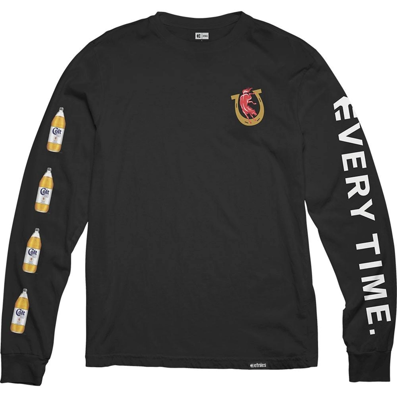POLERA MANGA LARGA COLT 45 BLACK - 1