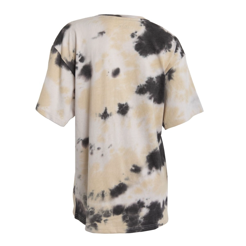 POLERA WOMEN OVERSIZE TIE DYE GREY BLACK - 3