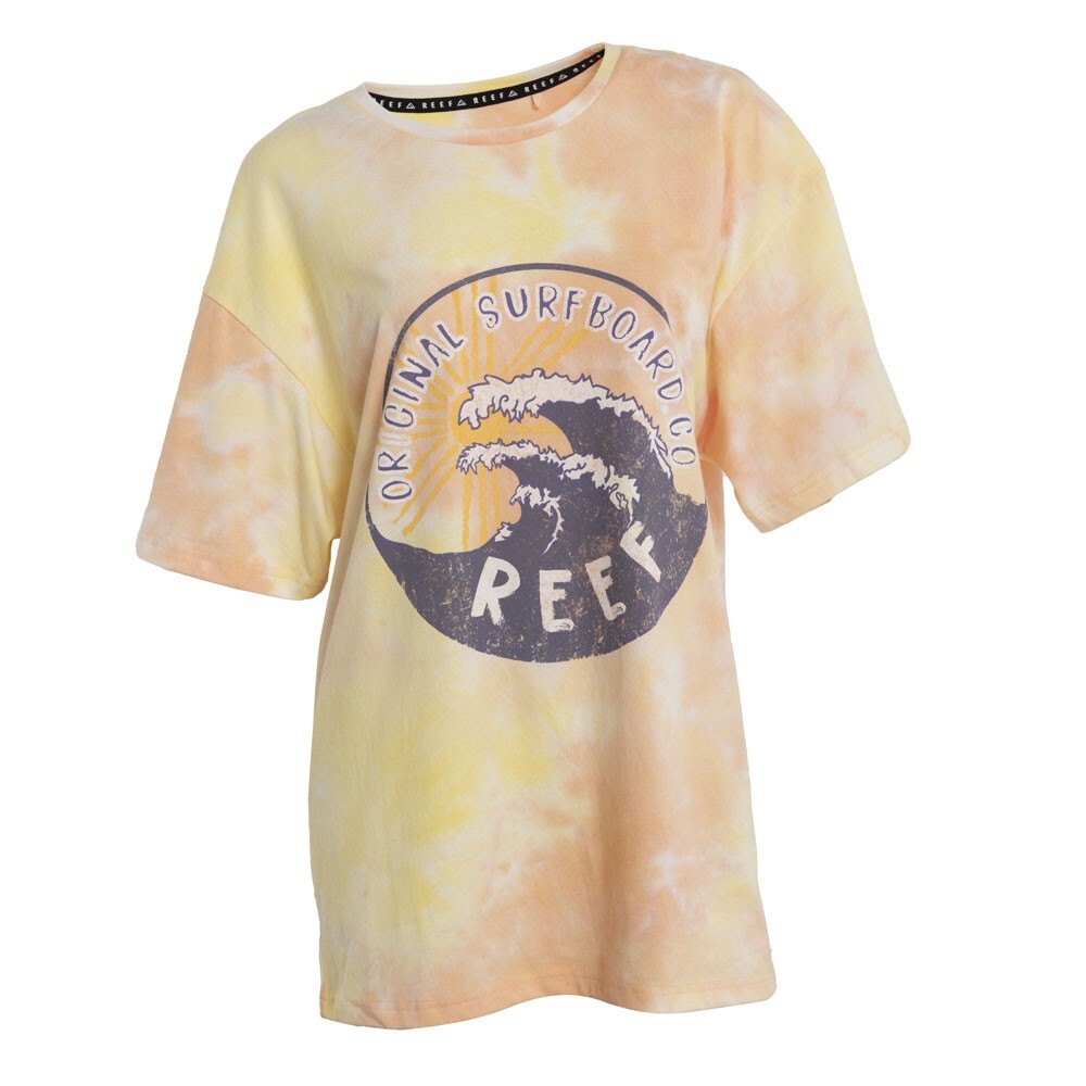 POLERA WOMEN OVERSIZE TIE DYE ORANGE - 1