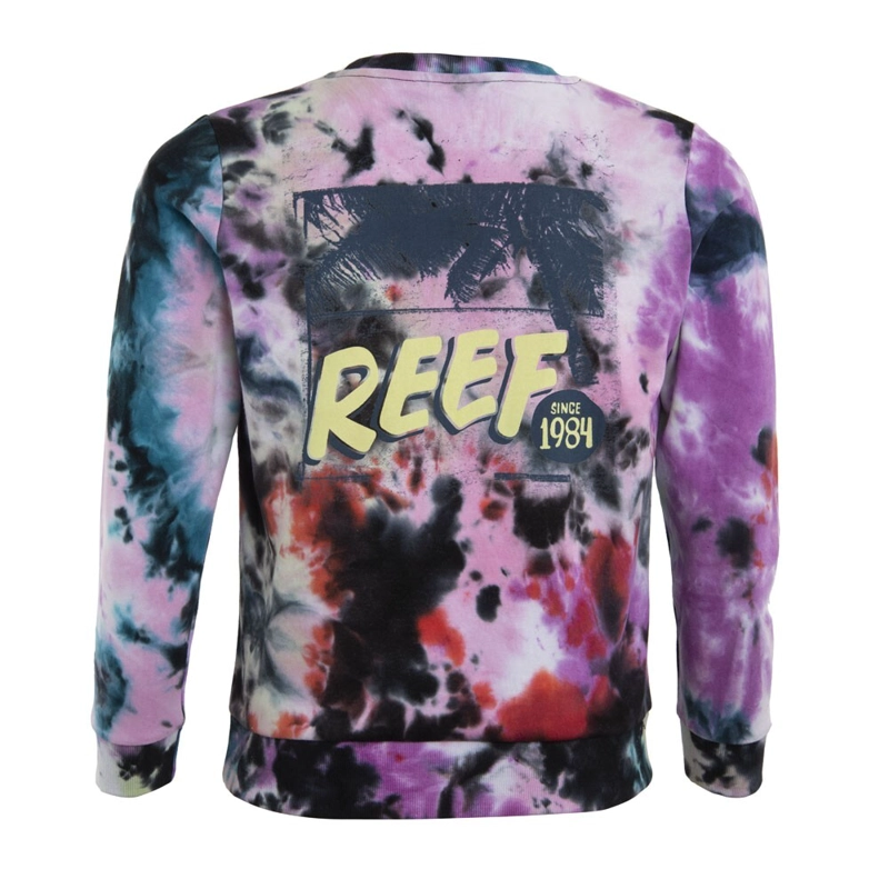 POLERON KIDS CREW TIE DYE PURPLE - 3