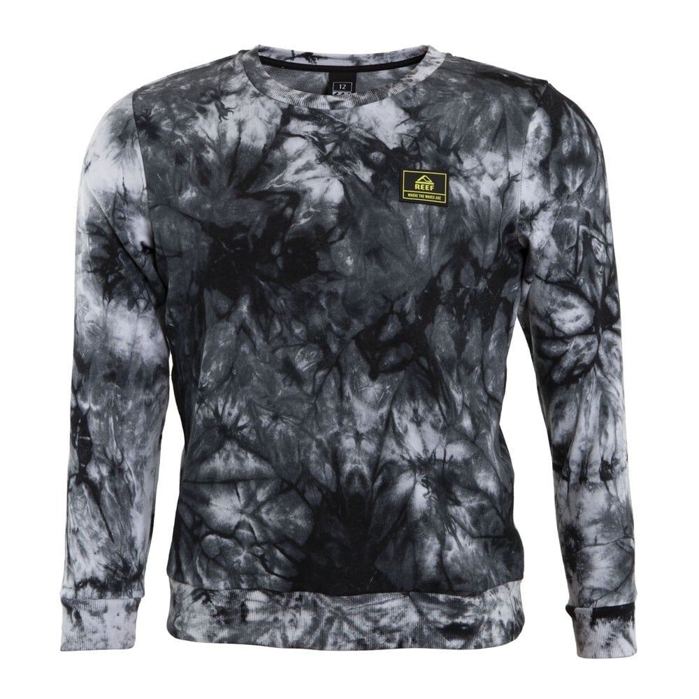 POLERON KIDS CREW TIE DYE BLACK - 1