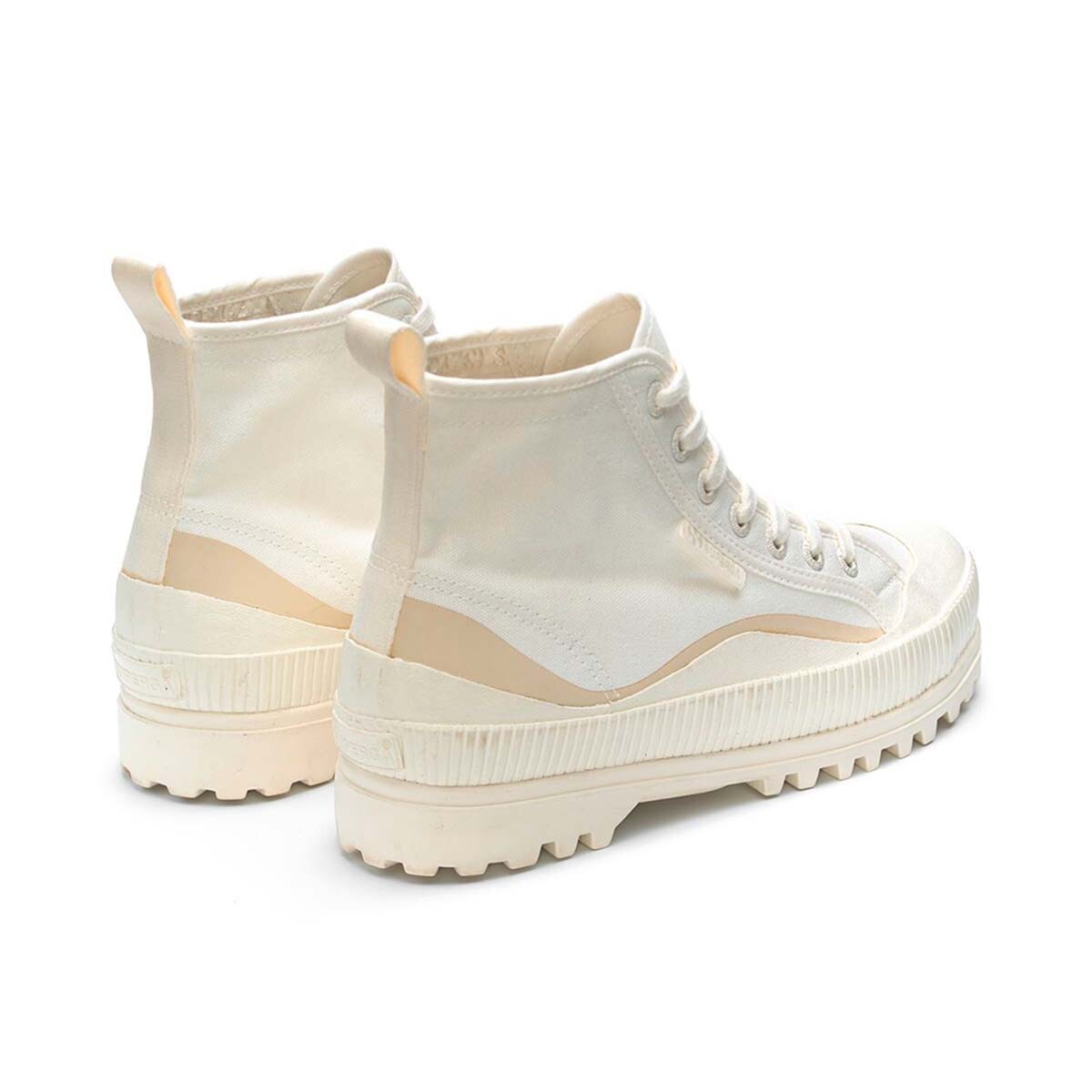 SUPERGA 2469 ALPINA WAVE HDRP WHITE BEIGE - 3