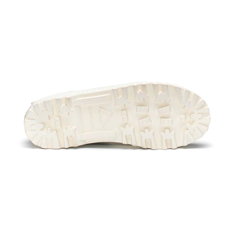 SUPERGA 2469 ALPINA WAVE HDRP WHITE BEIGE - 5