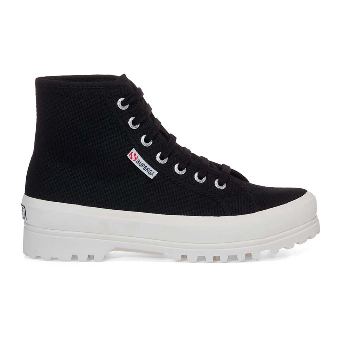 ZAPATILLAS MUJER SUPERGA URBANAS NEGRO S00GXG0ADK 2341 ALPINA BLACK F AVORIO - 1