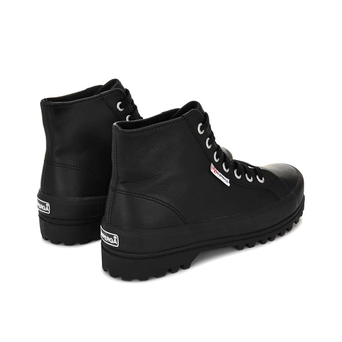 ZAPATILLAS MUJER SUPERGA URBANAS NEGRO S41188WA09 2341 ALPINA NAPPA FULL BLACK - 3