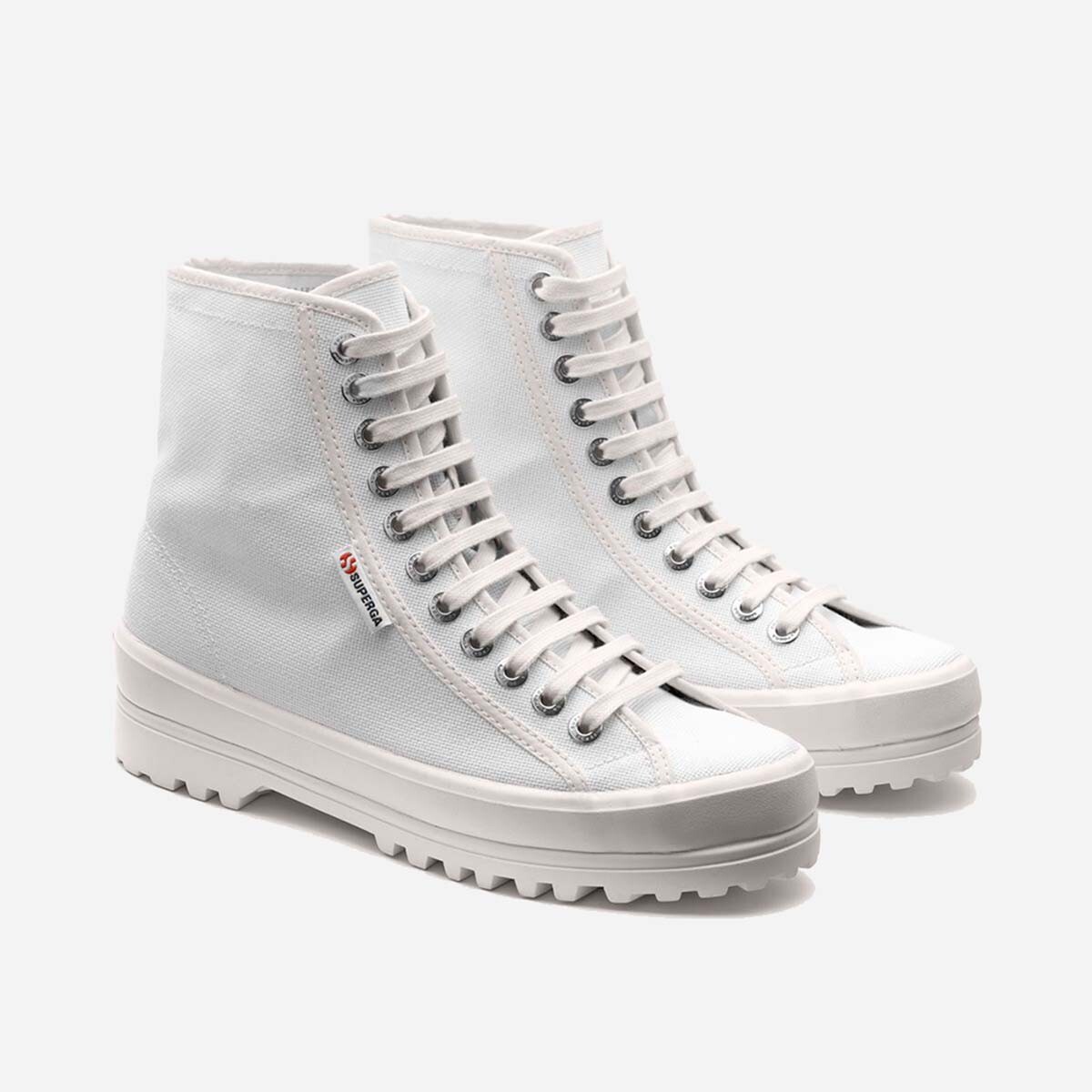 ZAPATILLAS MUJER SUPERGA URBANAS BLANCO 2636 ALPINA EMRATA WHITE OF WHITE - 2