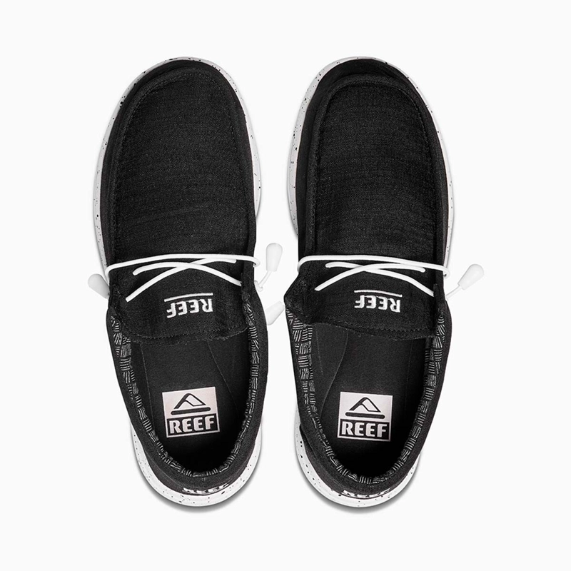 ZAPATILLAS HOMBRE REEF URBANAS NEGRO CI7018 CUSHION COAST TX BLACK WHITE - 4